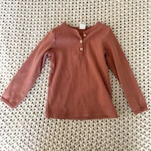 Burnt Orange Long Sleeve